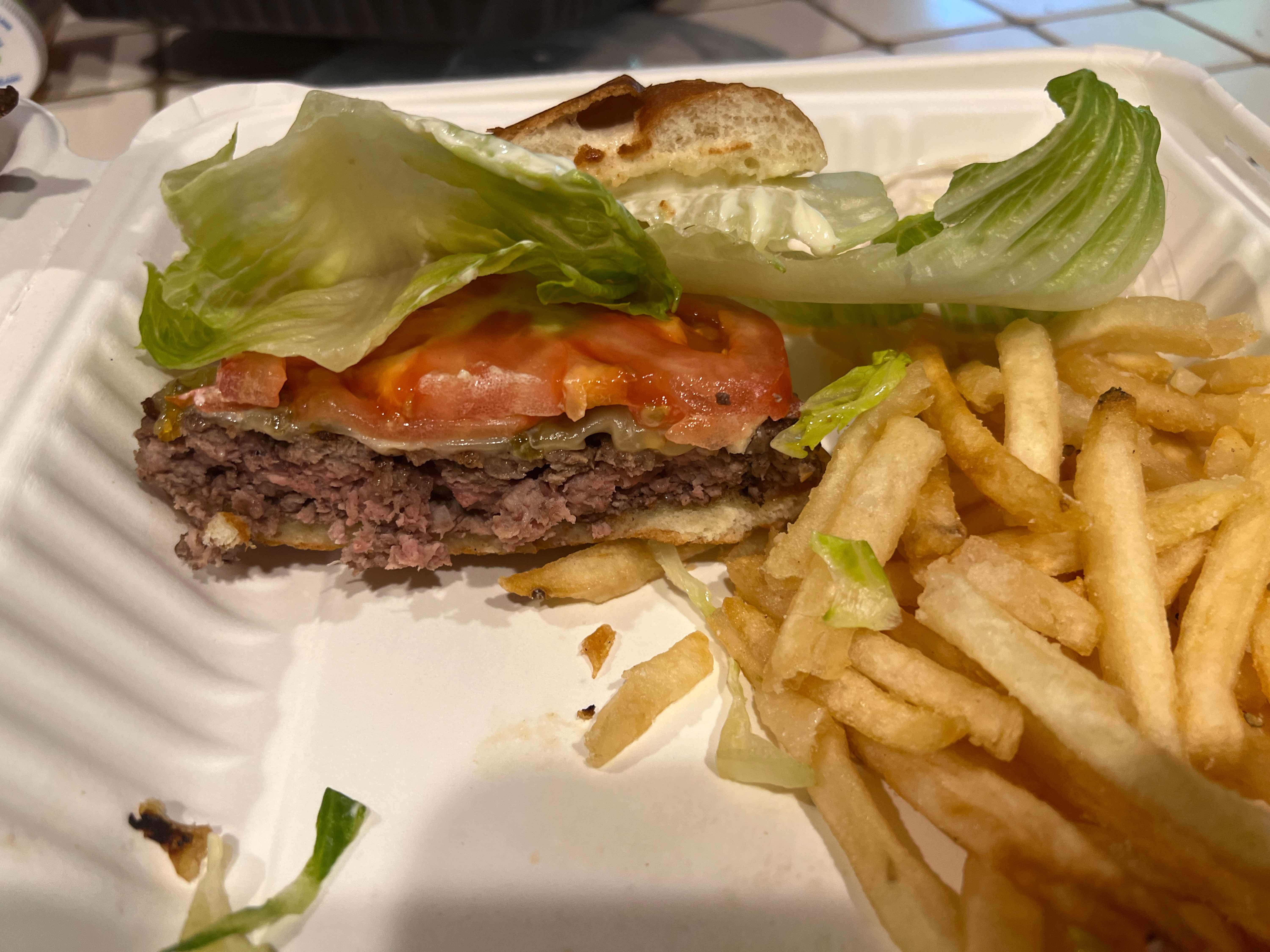 1/3 Pound Ramp Room Burger
