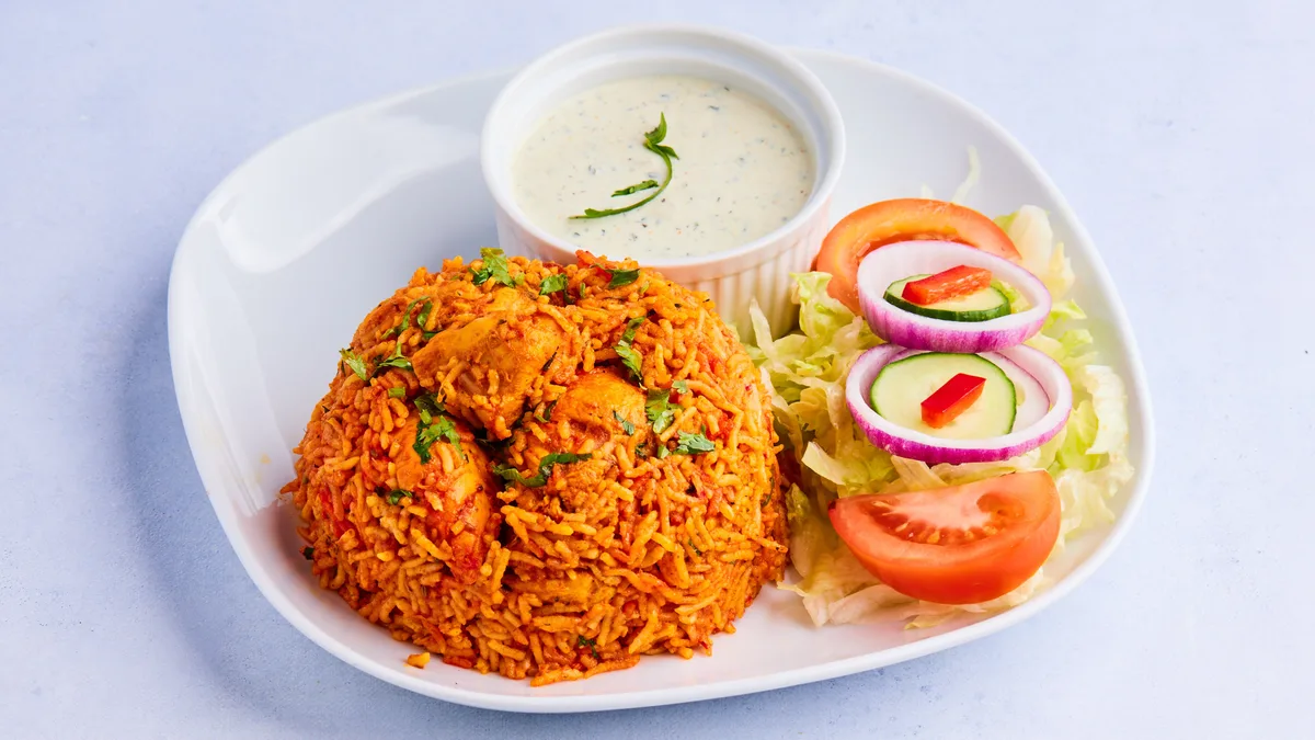 26. Chicken Biryani