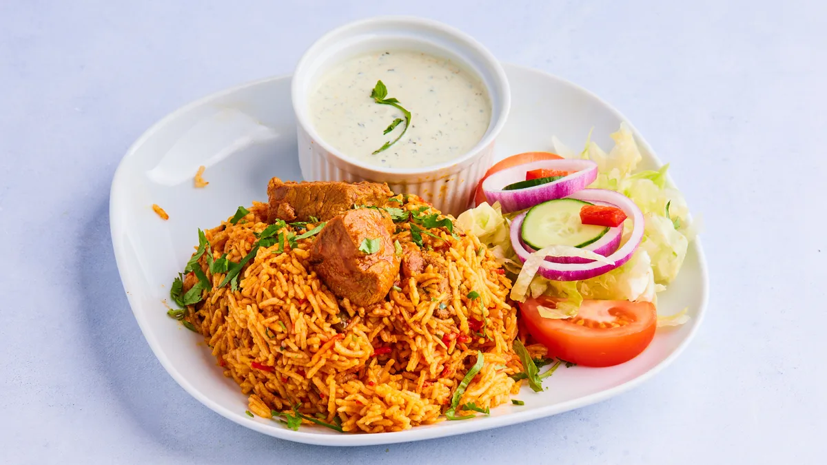 27. Lam Biryani