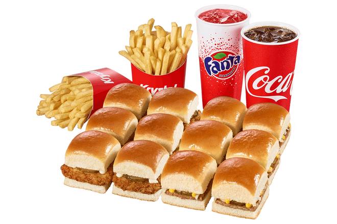 6 CHEESE KRYSTALS + 6 CHIKS COMBO