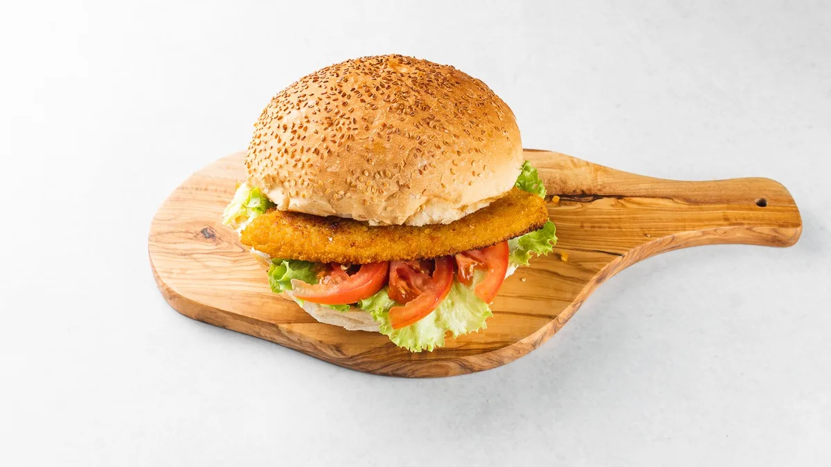 Fish burger