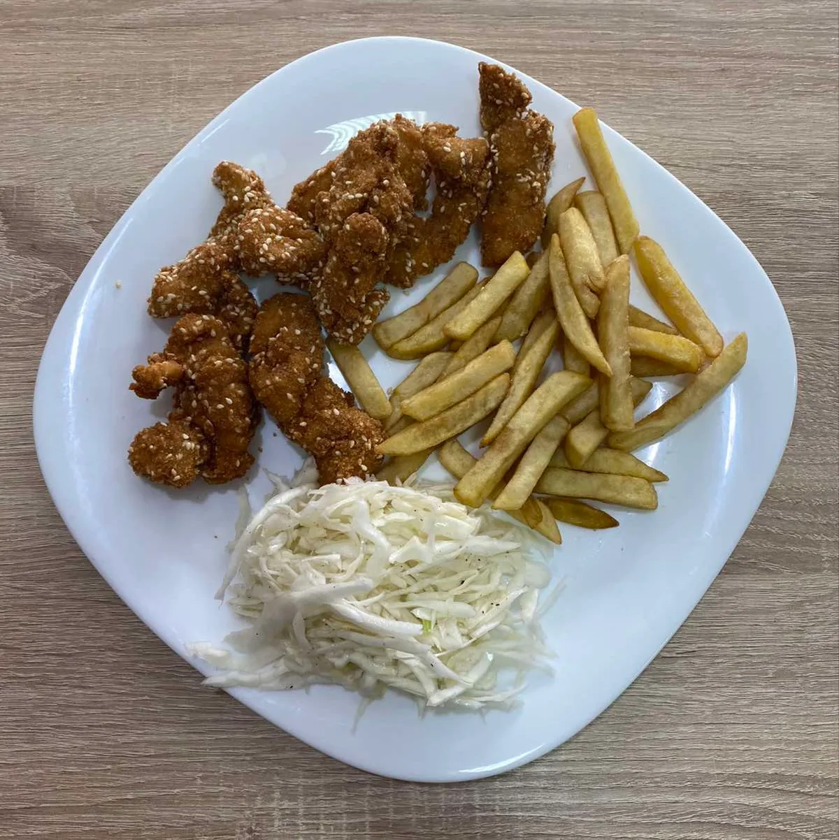 Hrskava piletina meni