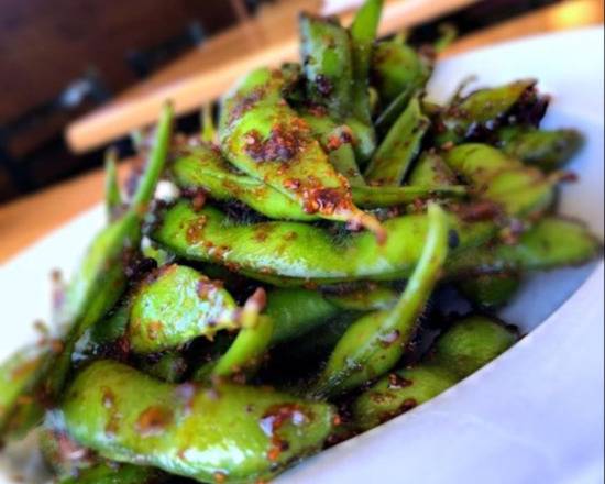 Garlic Edamame