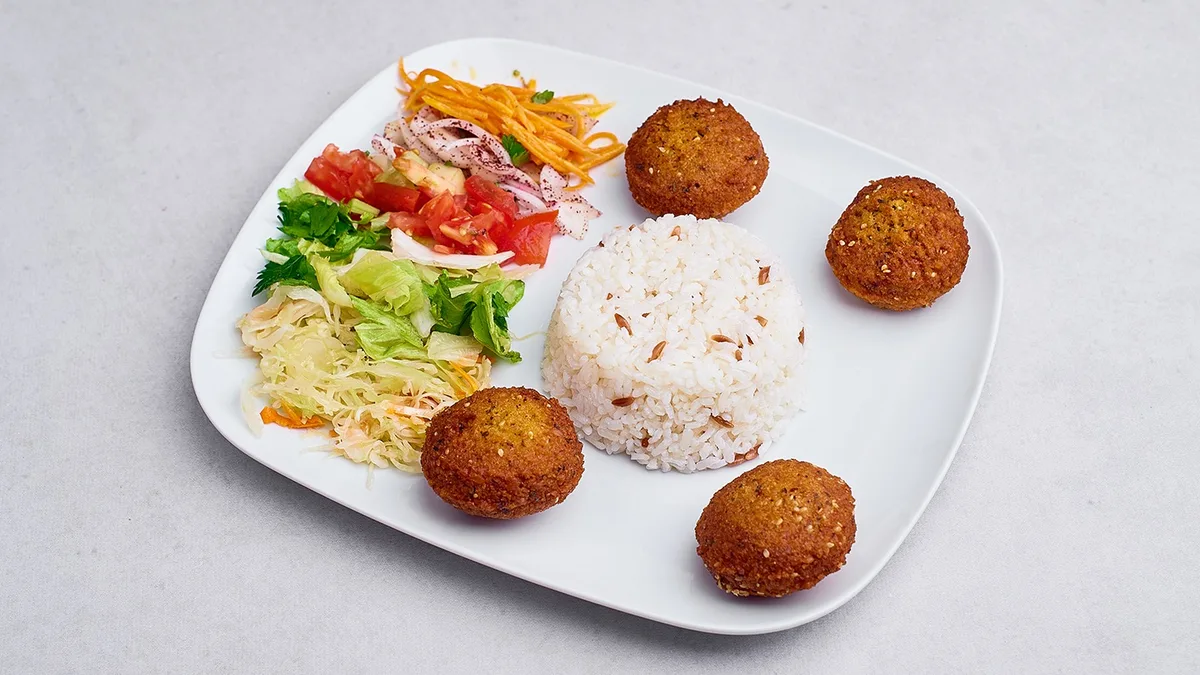 Falafel talerz
