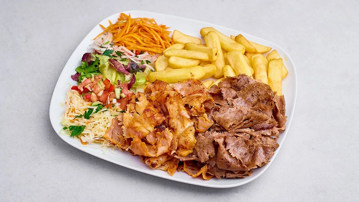 Kebab talerz