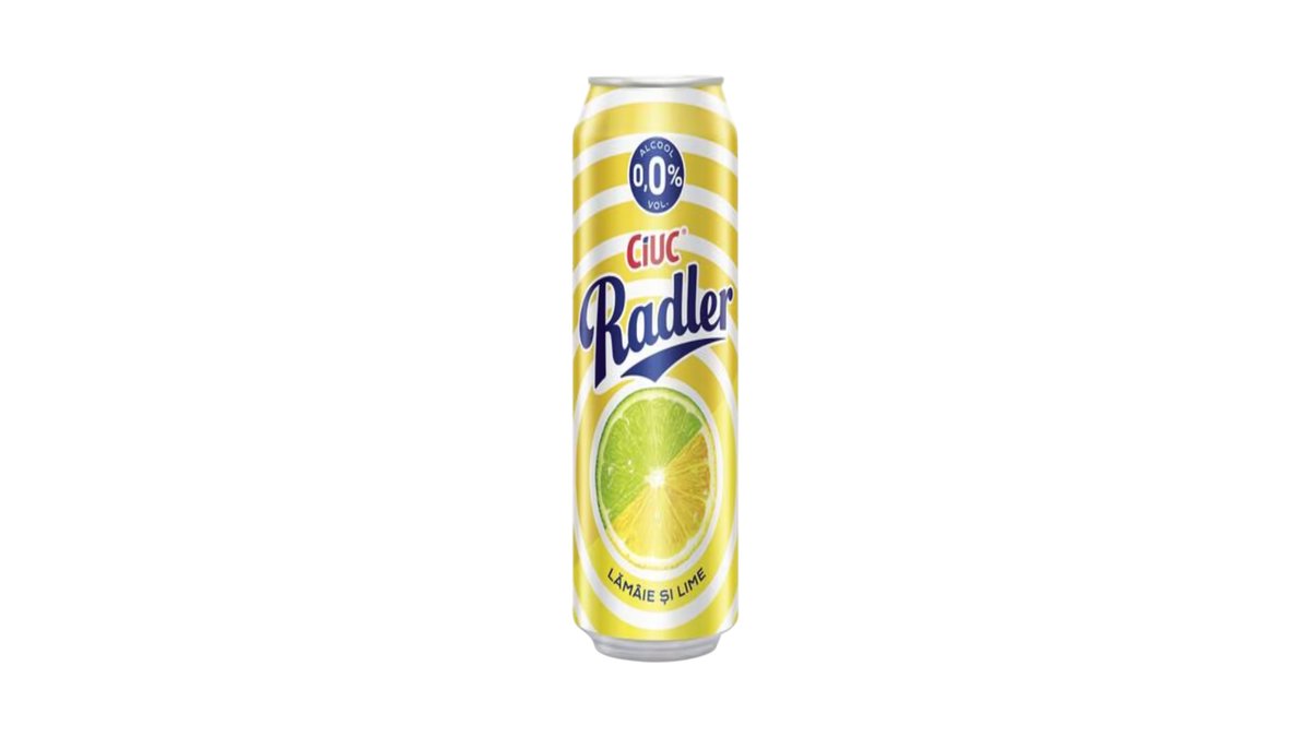 Ciuc radler fara alcool 0.5l