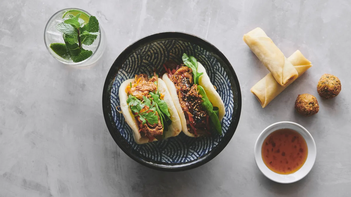 Kung Fu Bao Menu