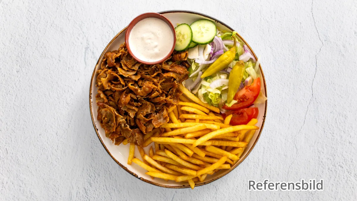 Kebabtallrik