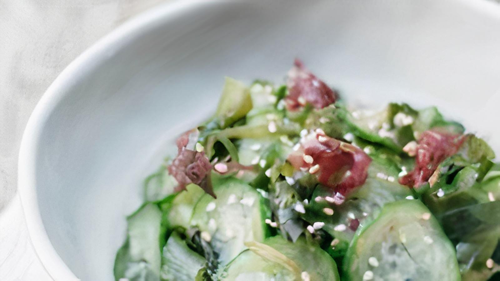 Cucumber Sunomono