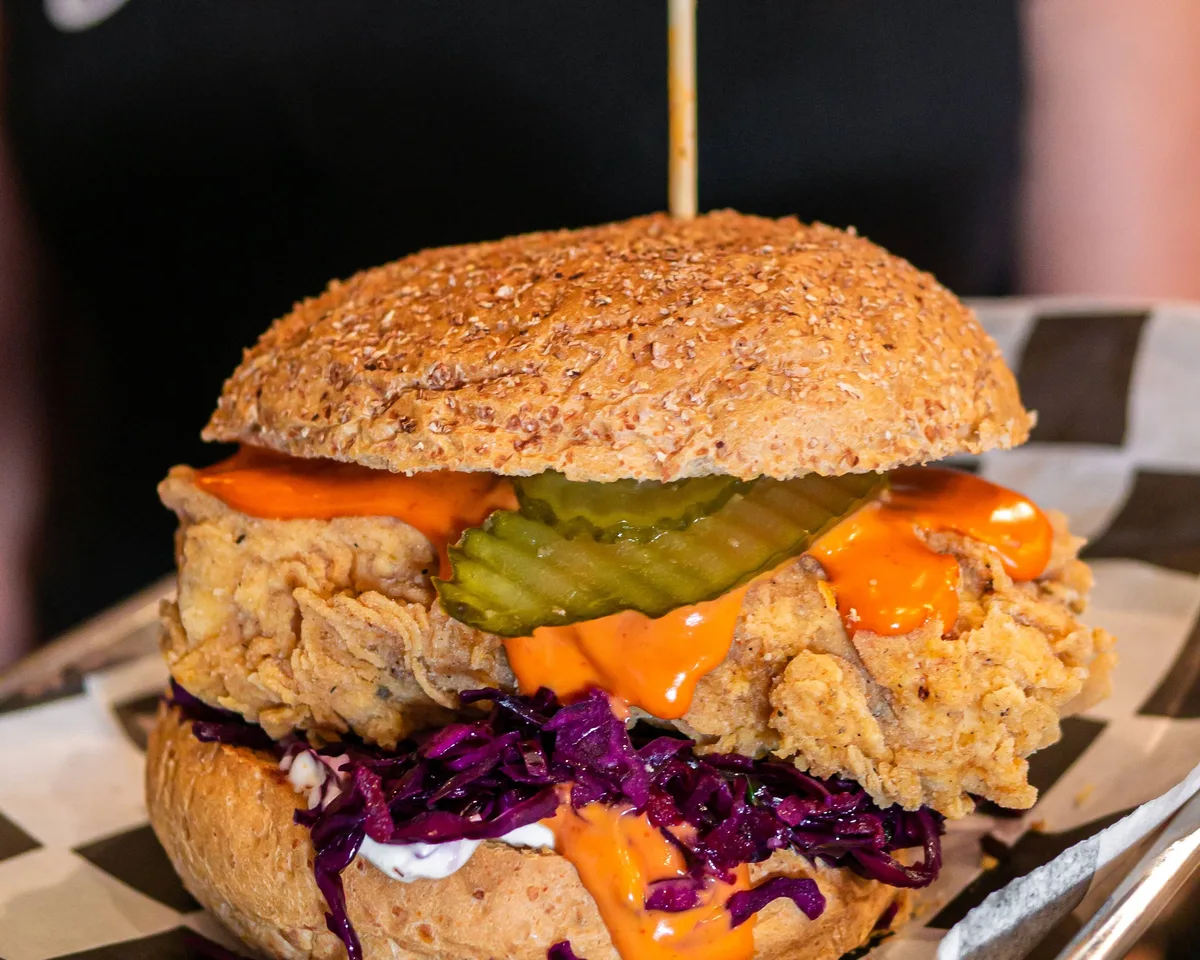 Kanapka Vegan Buffalo 🌶️
