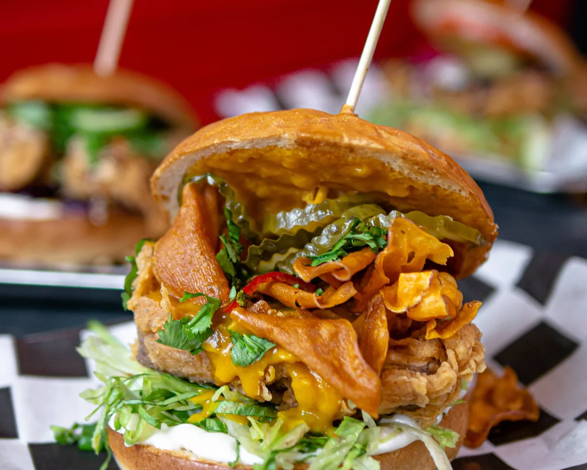 Kanapka Vegan Mango-Hot 🌶️🌶️
