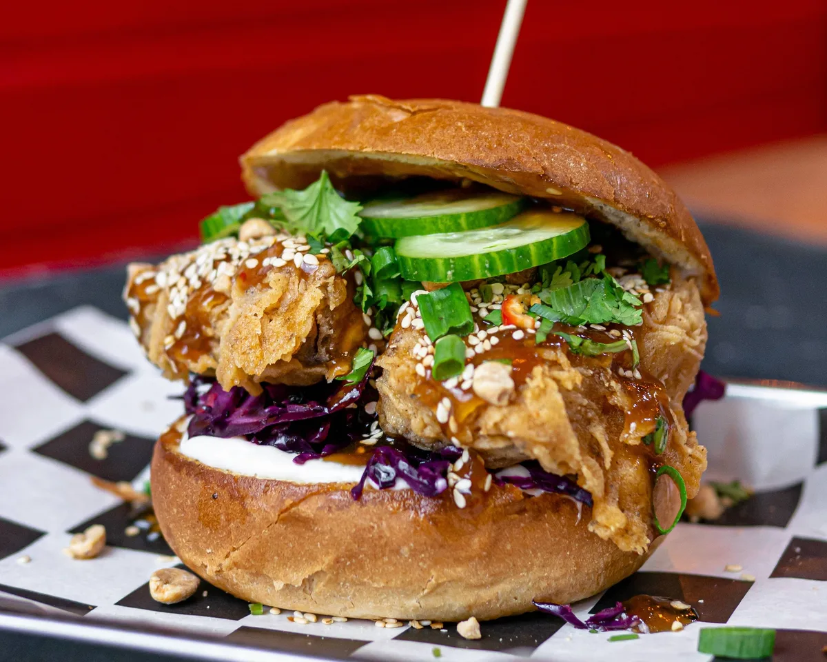 Kanapka Vegan Teriyaki 🌶️