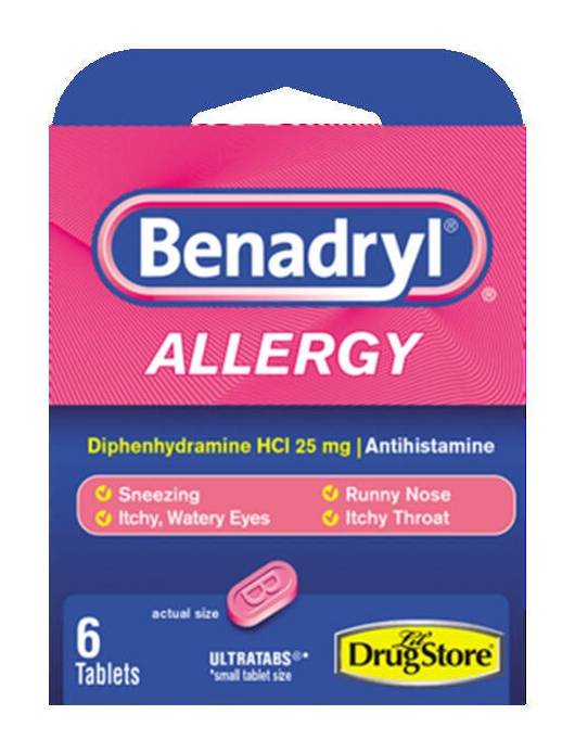 Benadryl, 6CT