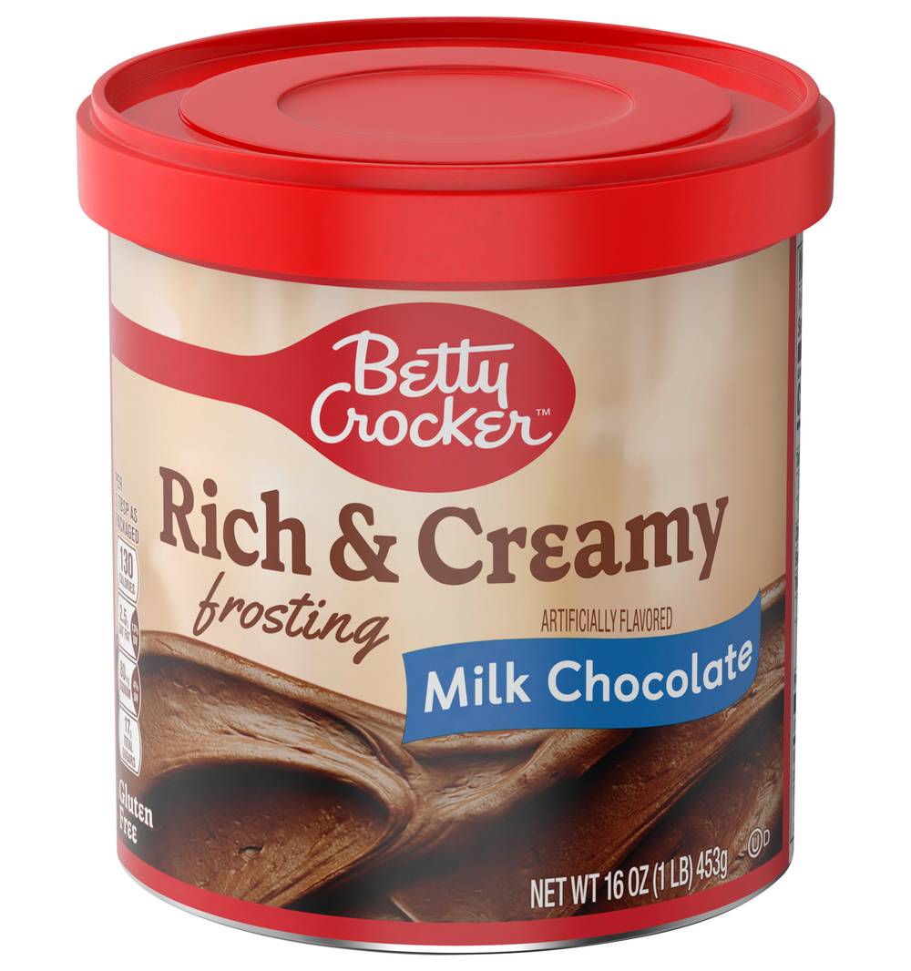 Betty Crocker Rich and Creamy Frosting, Milk Chocolate (16 oz)