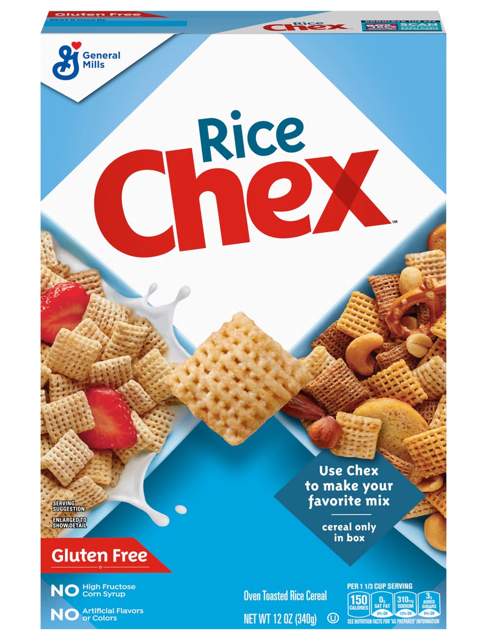 Chex Oven Toasted Rice Cereal (12 oz)