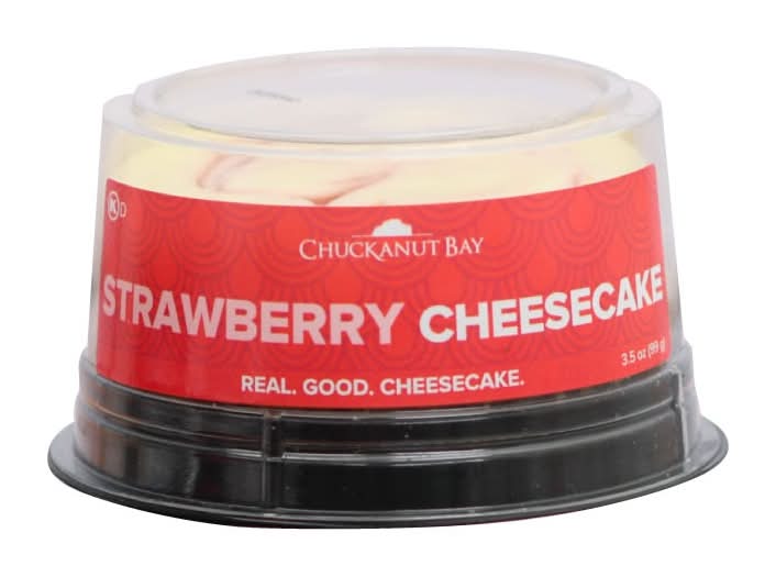 Chuckanut Cheesecake Strawberry, 3.5OZ