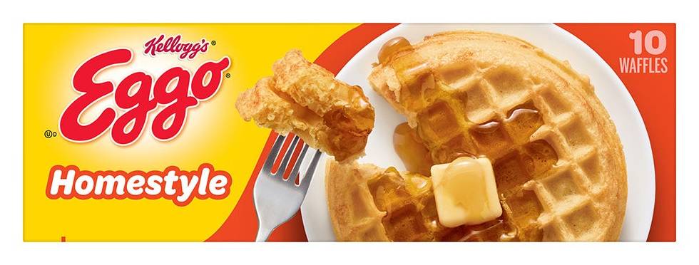 Eggo Waffle Homestyle, 12.3OZ