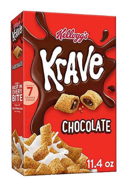 Kelloggs Krave Chocolate, 11.4OZ