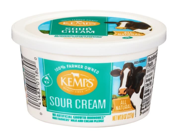 Kemps Sour Cream, 8OZ