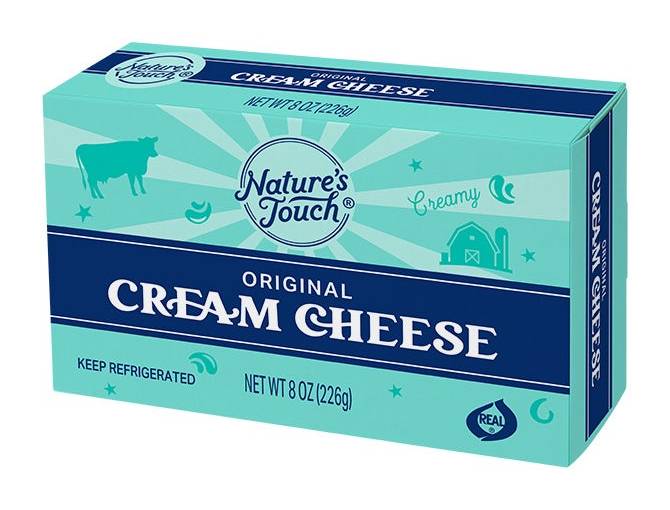 Nature's Touch Cream Cheese Original, 8OZ
