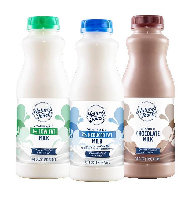 Nature's Touch Milk, Pint (Grocery - Dairy & Eggs)