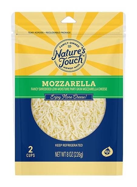 Nature's Touch Shredded Cheese, 8OZ