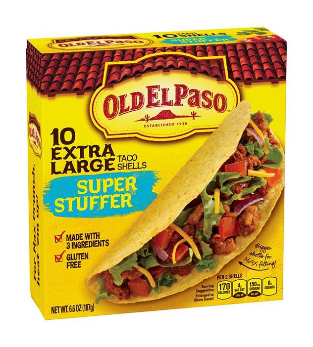 Old El Paso Taco Shells, 12CT