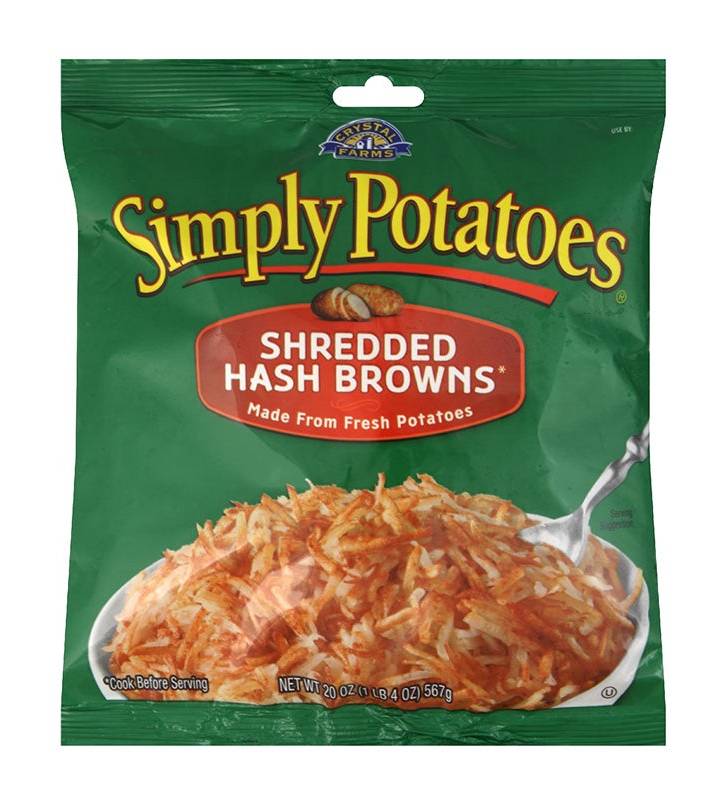 Simply Potatoes Shredded Hash Browns, 20OZ