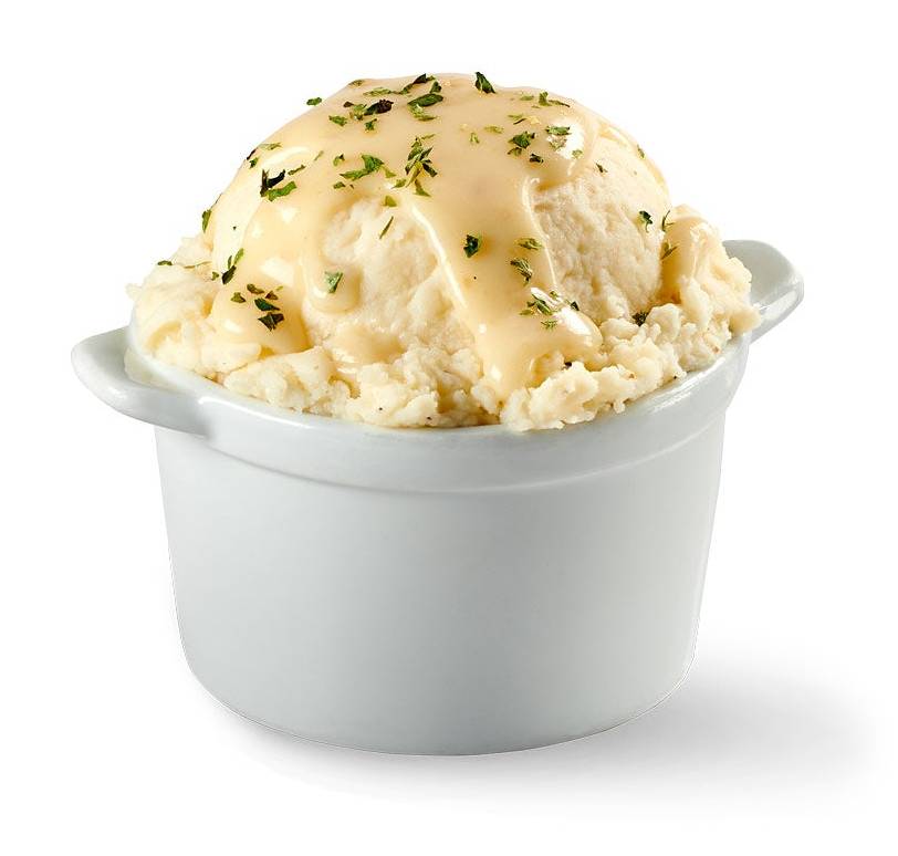 Spot Mashed Potatoes and Gravy