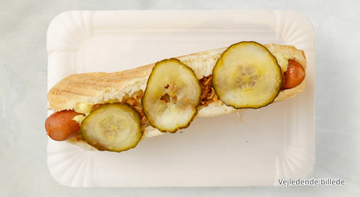 Ristet hotdog