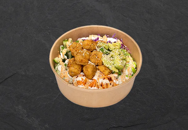 NUDEL BOWL MED CRISPY CHICKEN