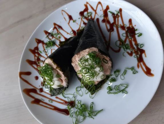Temaki Salmão Grelhado Batido