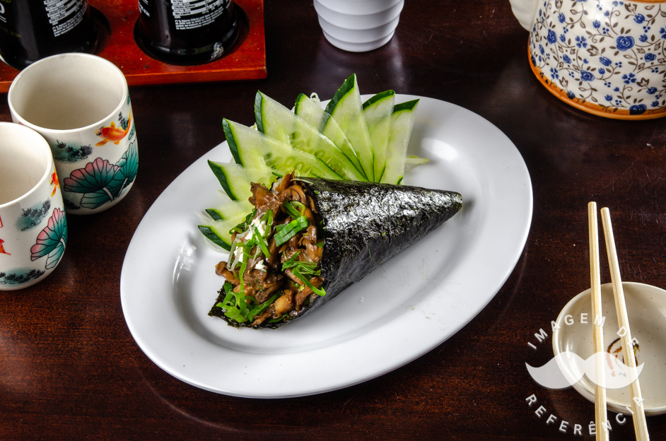 Temaki Shimeji Vegetariano