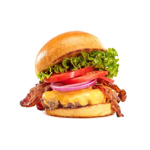 Burger Classique Fromage et Bacon / Classic Bacon and Cheese Burger