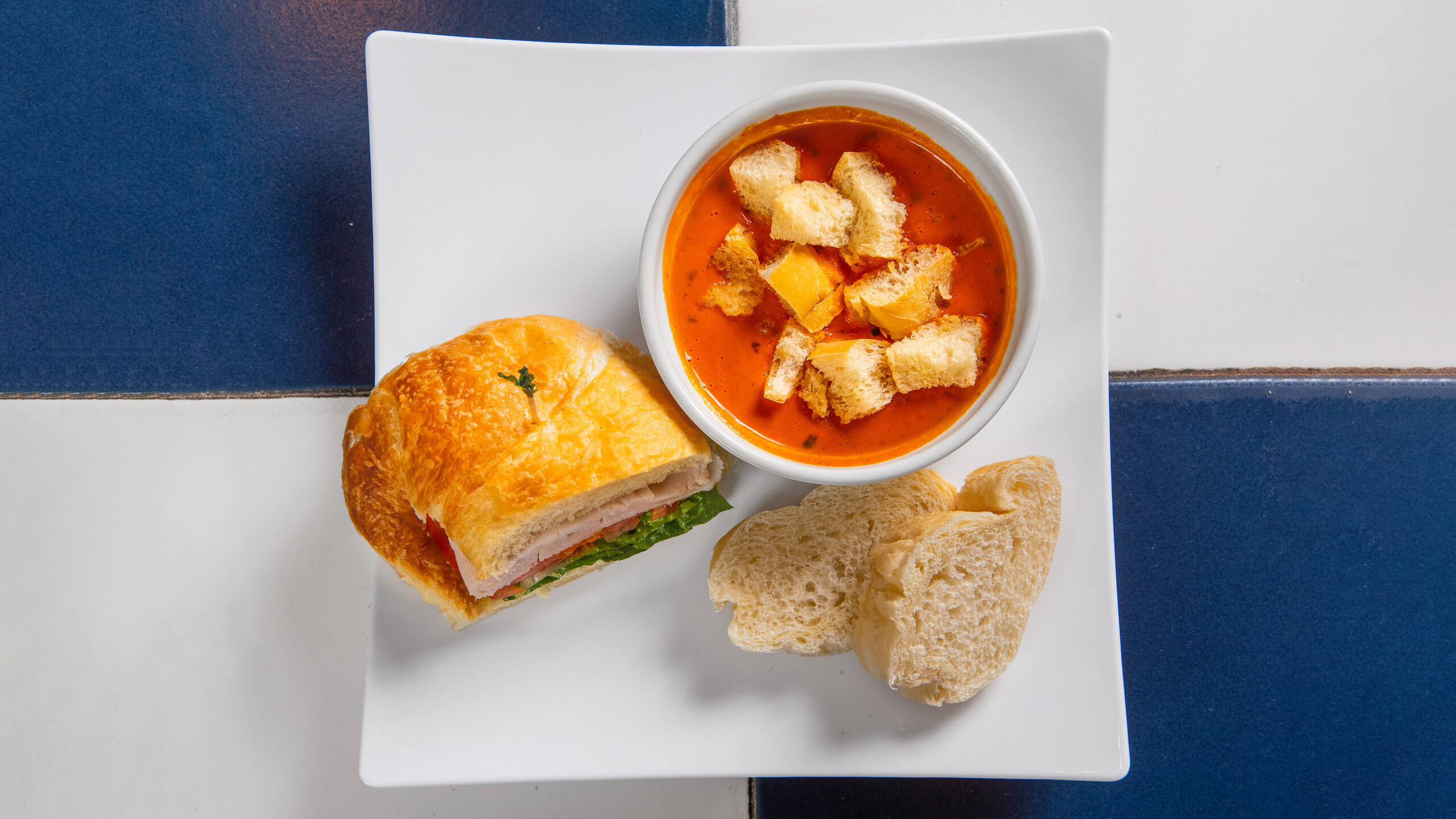 Classic Sandwich and Soup