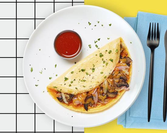 Decadent Ham and Cheese Omelette