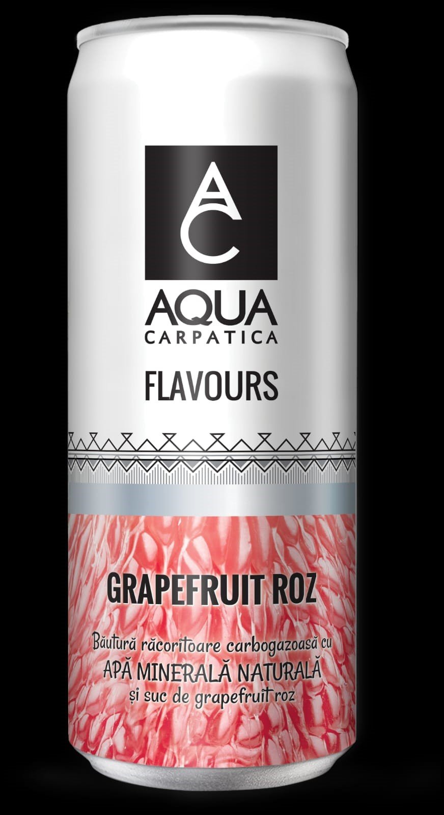 Aqua carpatica grapefruit roz 330ml