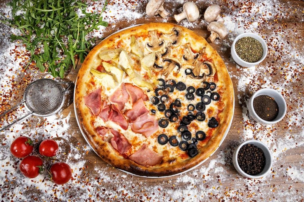 PIZZA QUATTRO STAGIONI