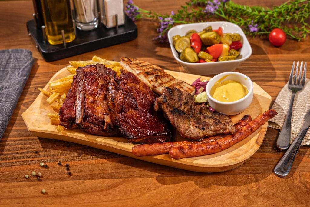PLATOU PORC 4 pers