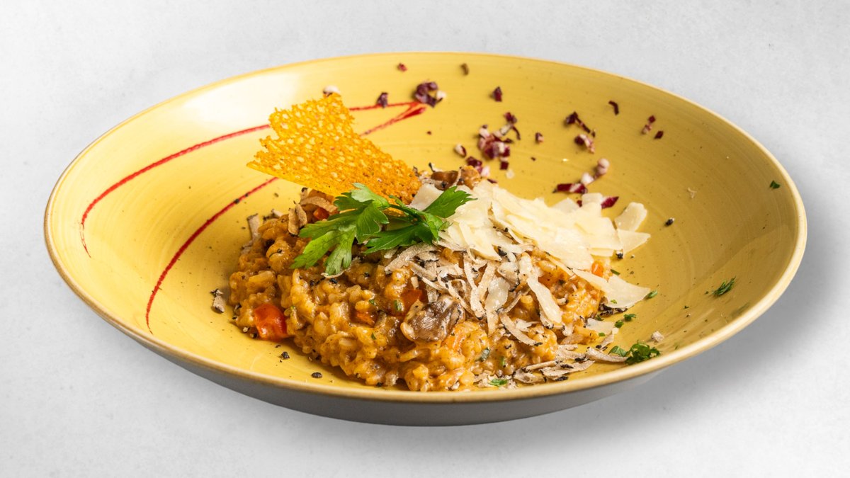 Risotto con Funghi e Porcini