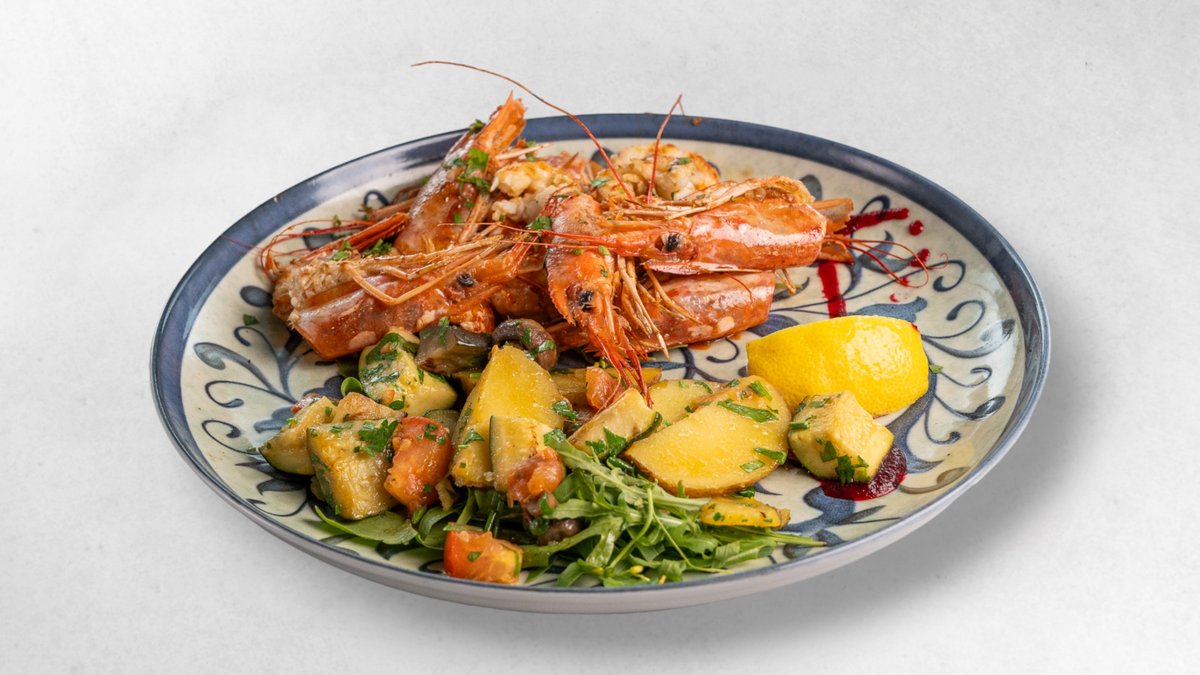 Scampi alla Griglia