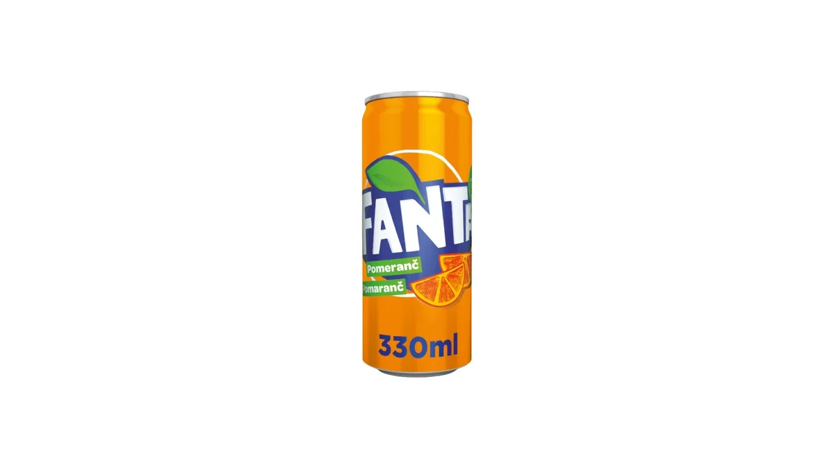 Fanta - pomeranč 0,33 l