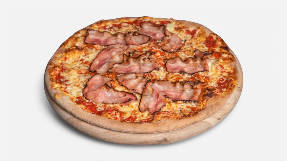 Pancetta pizza 45cm