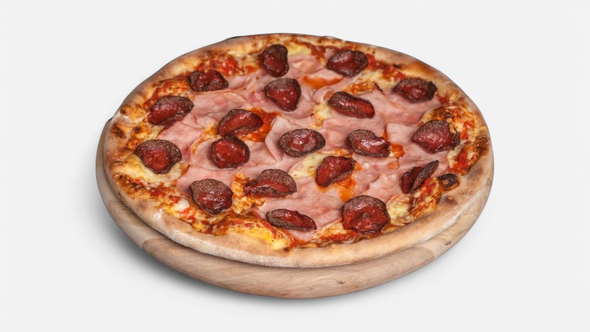 Prosciutto salami pizza 35cm