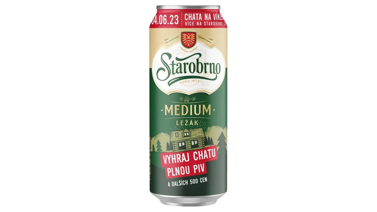 Starobrno medium 0,4 l
