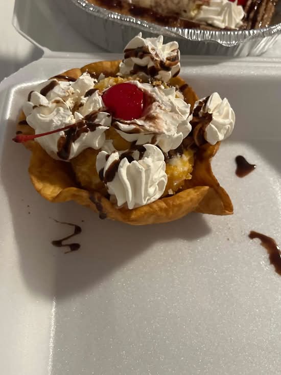 Fried ice cream