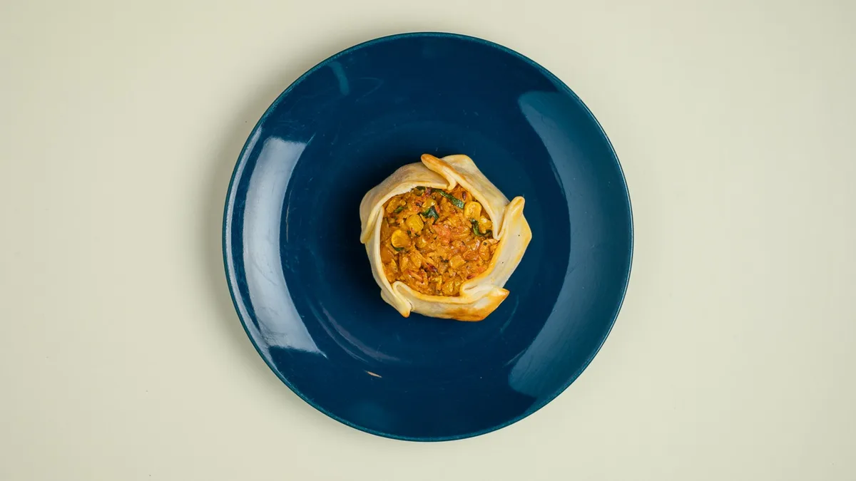 Empanada Mais und Käse
