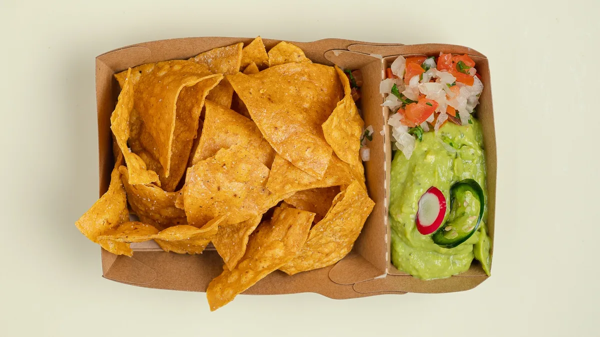 Nachos mit Guacamole
