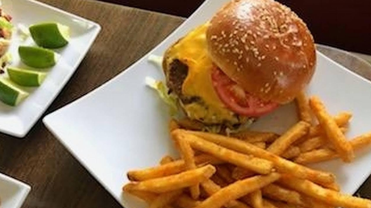 Double Cheeseburger with Fries