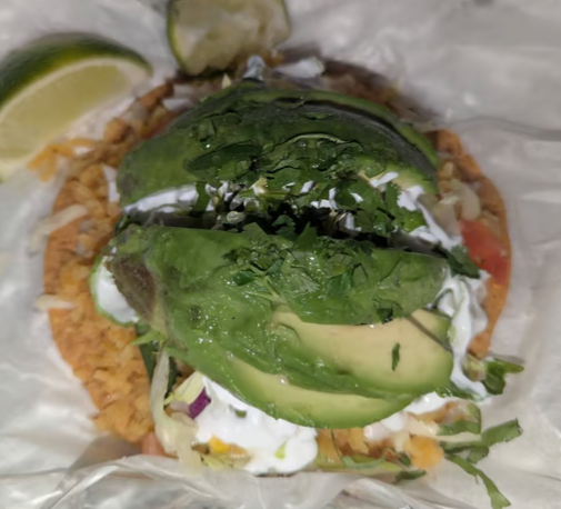 Vegetarian Tostada